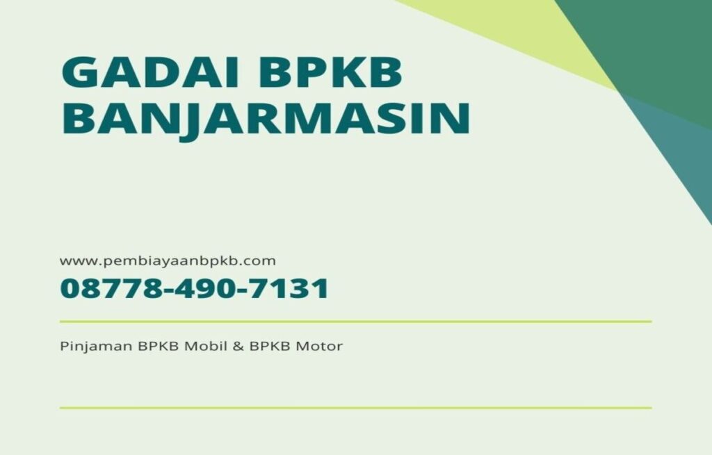 Gadai BPKB Banjarmasin