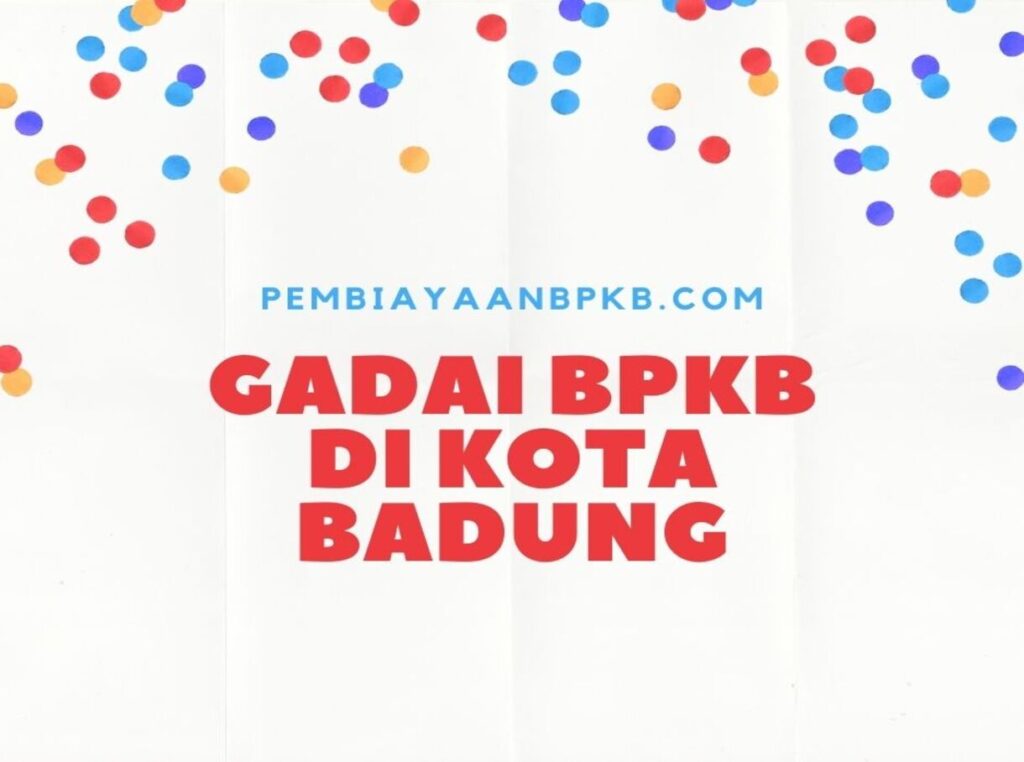 gadai bpkb badung