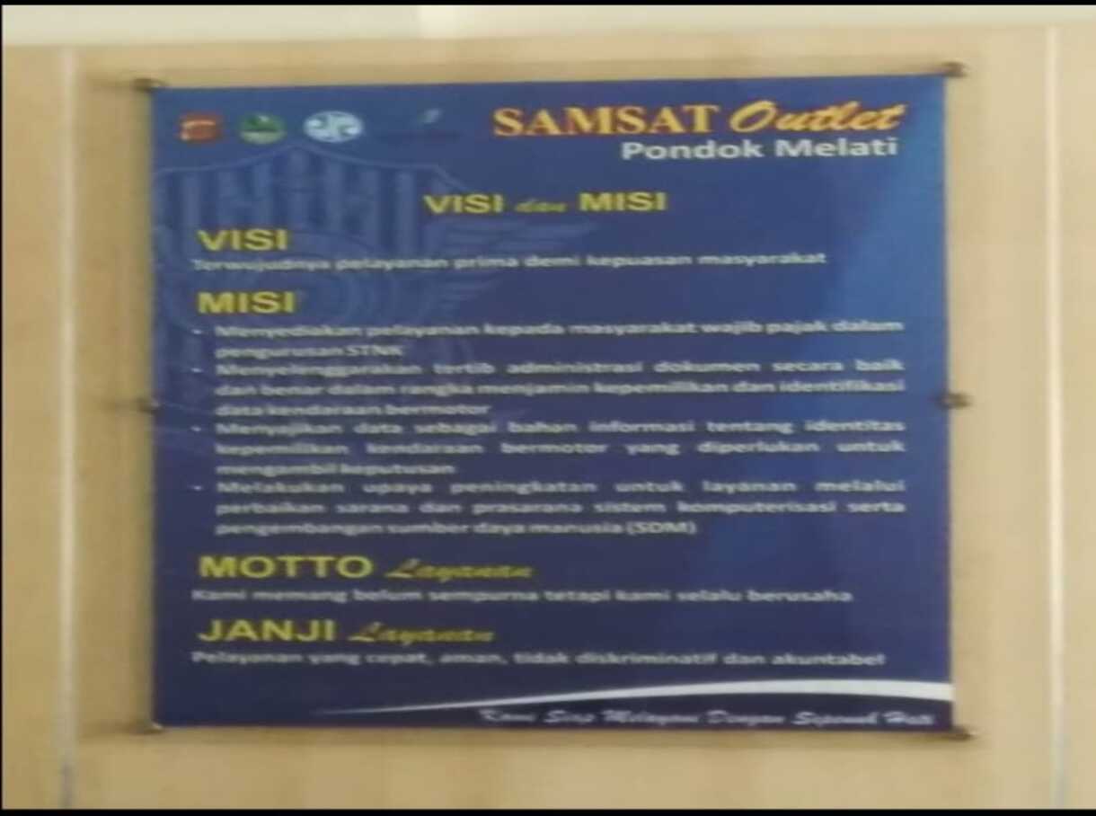 Samsat Outlet Pondok Melati