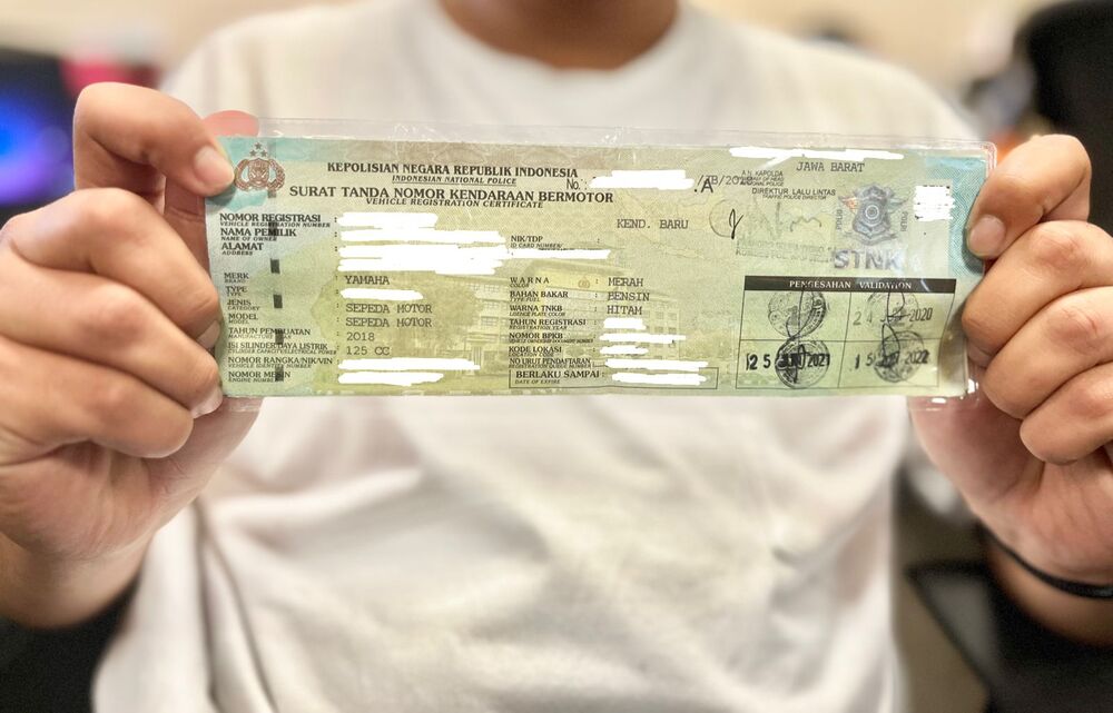Cara Mengurus STNK Hilang Secara Online