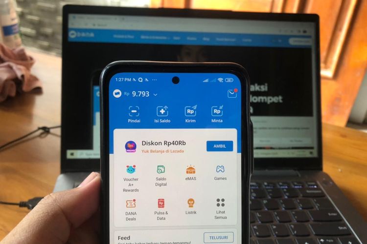 Cara Tarik Tunai Saldo Dana di Alfamart