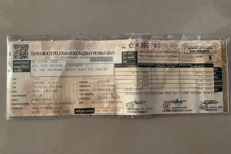 Pemblokiran STNK Mobil