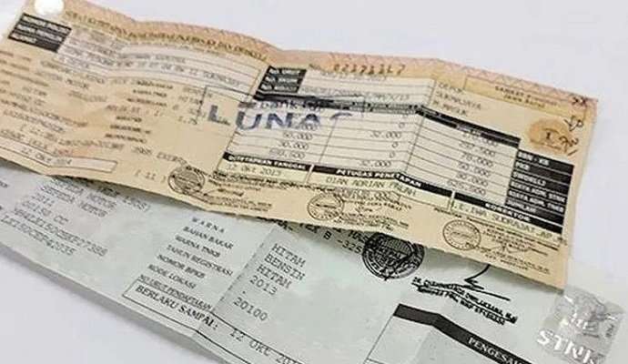 Pemblokiran STNK Mobil